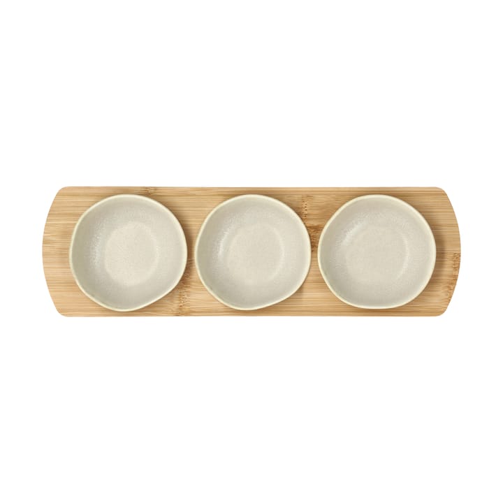 쇼쿠 대나무 트�레이 3개 보울 포함, Beige Villa Collection | 빌라 콜렉션