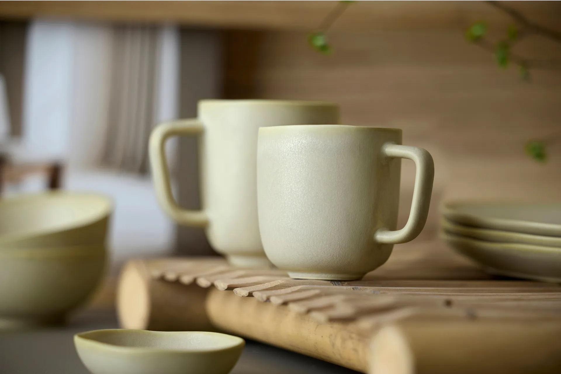 쇼쿠 머그 33 cl, Beige Villa Collection | 빌라 콜렉션