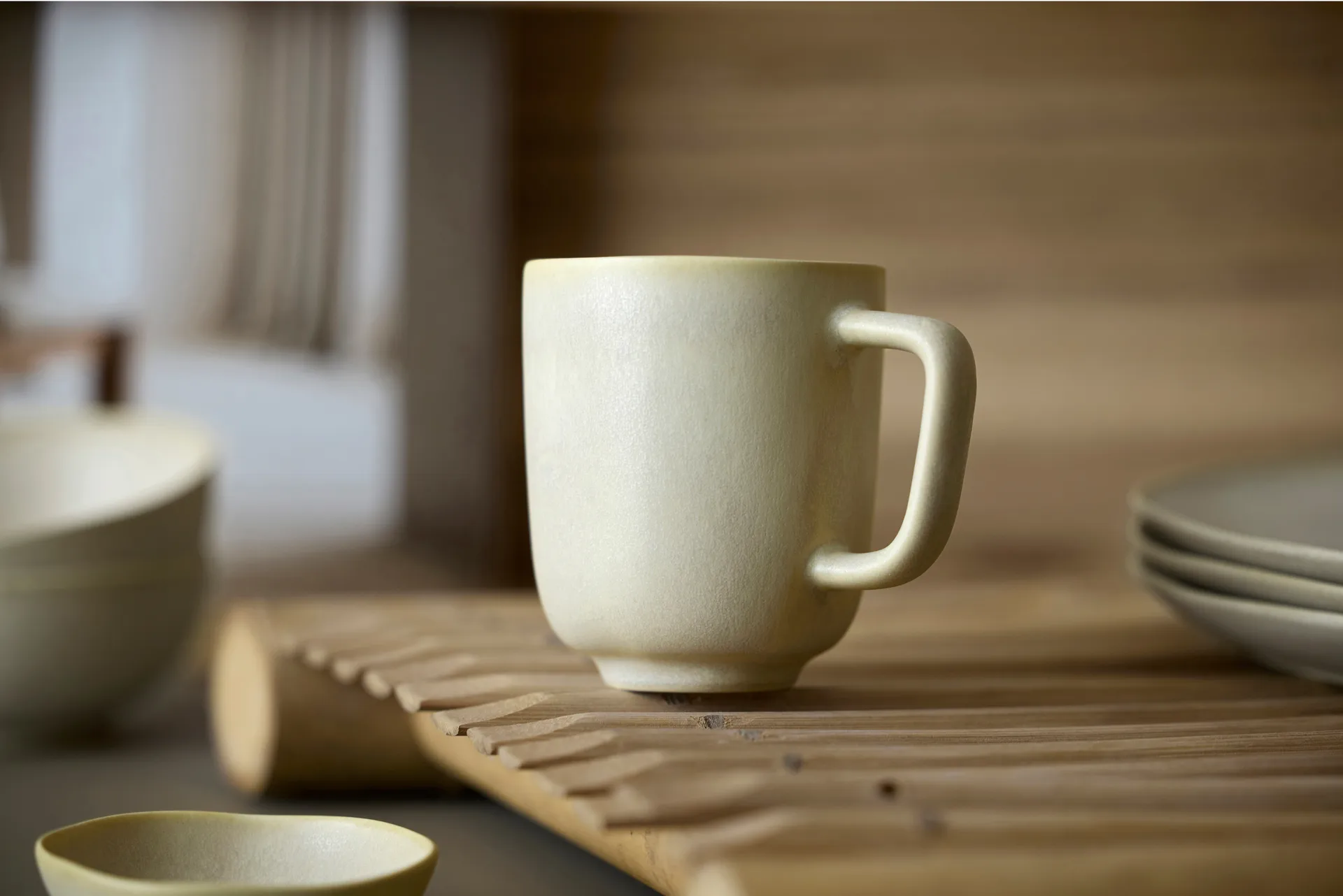 쇼쿠 머그 33 cl, Beige Villa Collection | 빌라 콜렉션