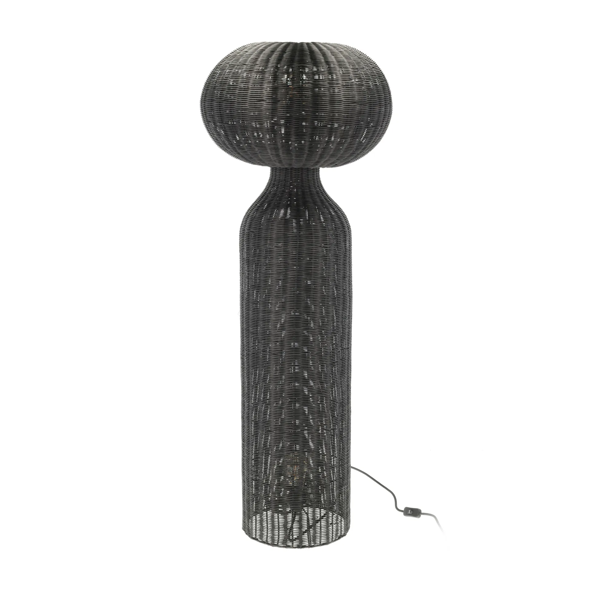 웨르나 플로어 조명 50x130 cm, Black rattan Villa Collection | 빌라 콜렉션
