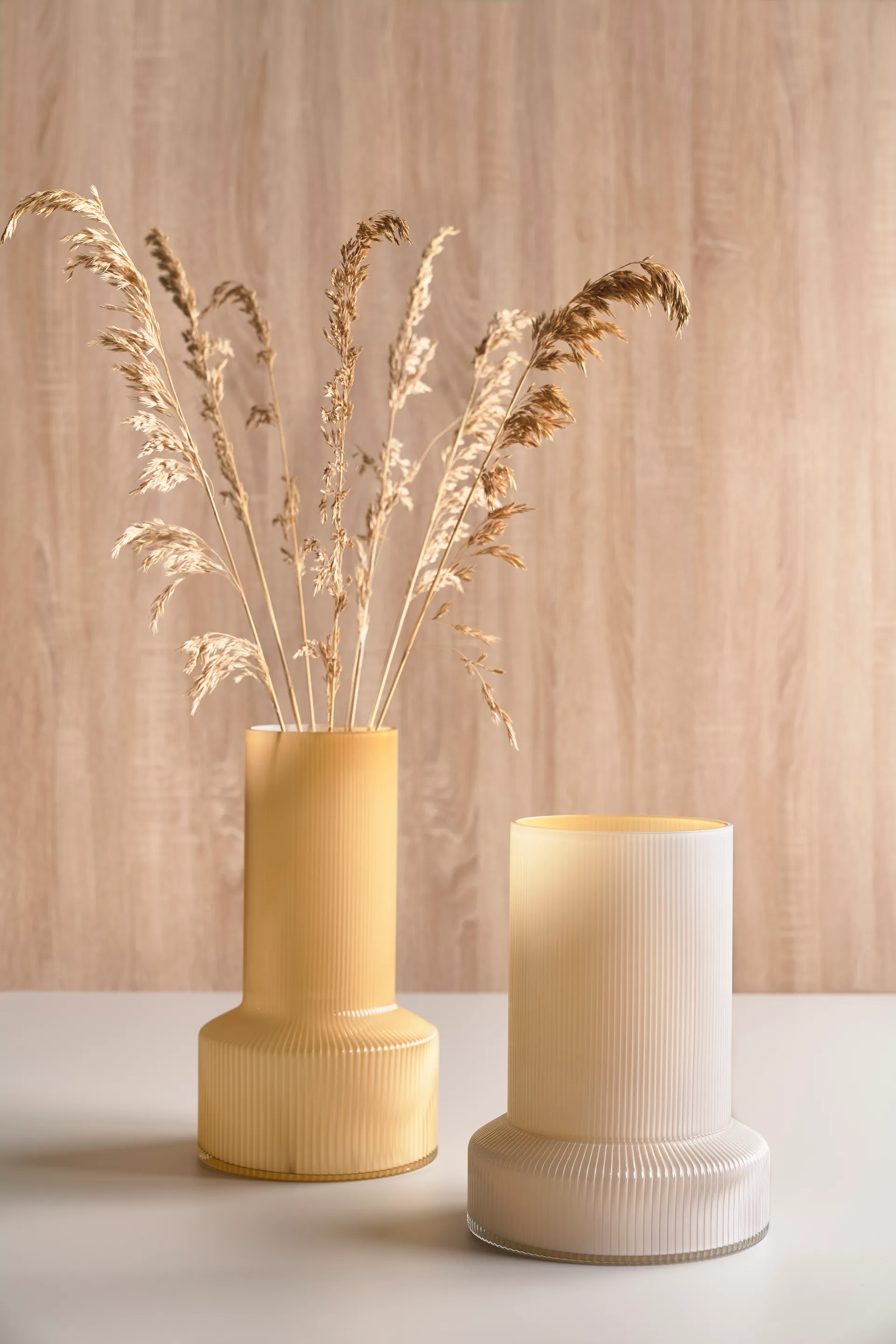 Hvils 글라스 화병 Ø21 cm, White Villa Collection | 빌라 콜렉션