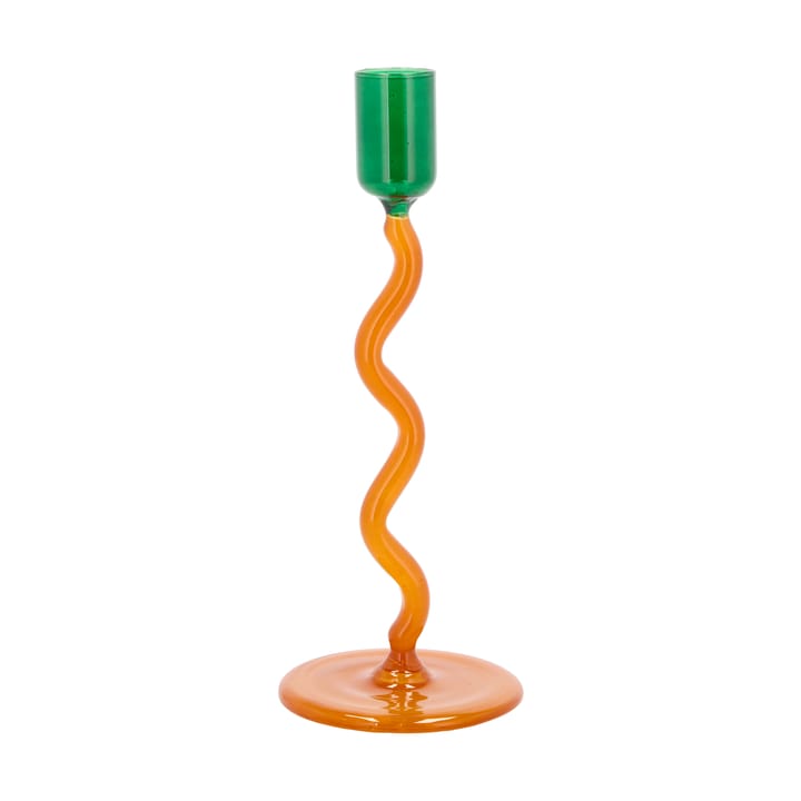 Styles 캔들스틱 19,6 cm - Green-amber - Villa Collection | 빌라 콜렉션