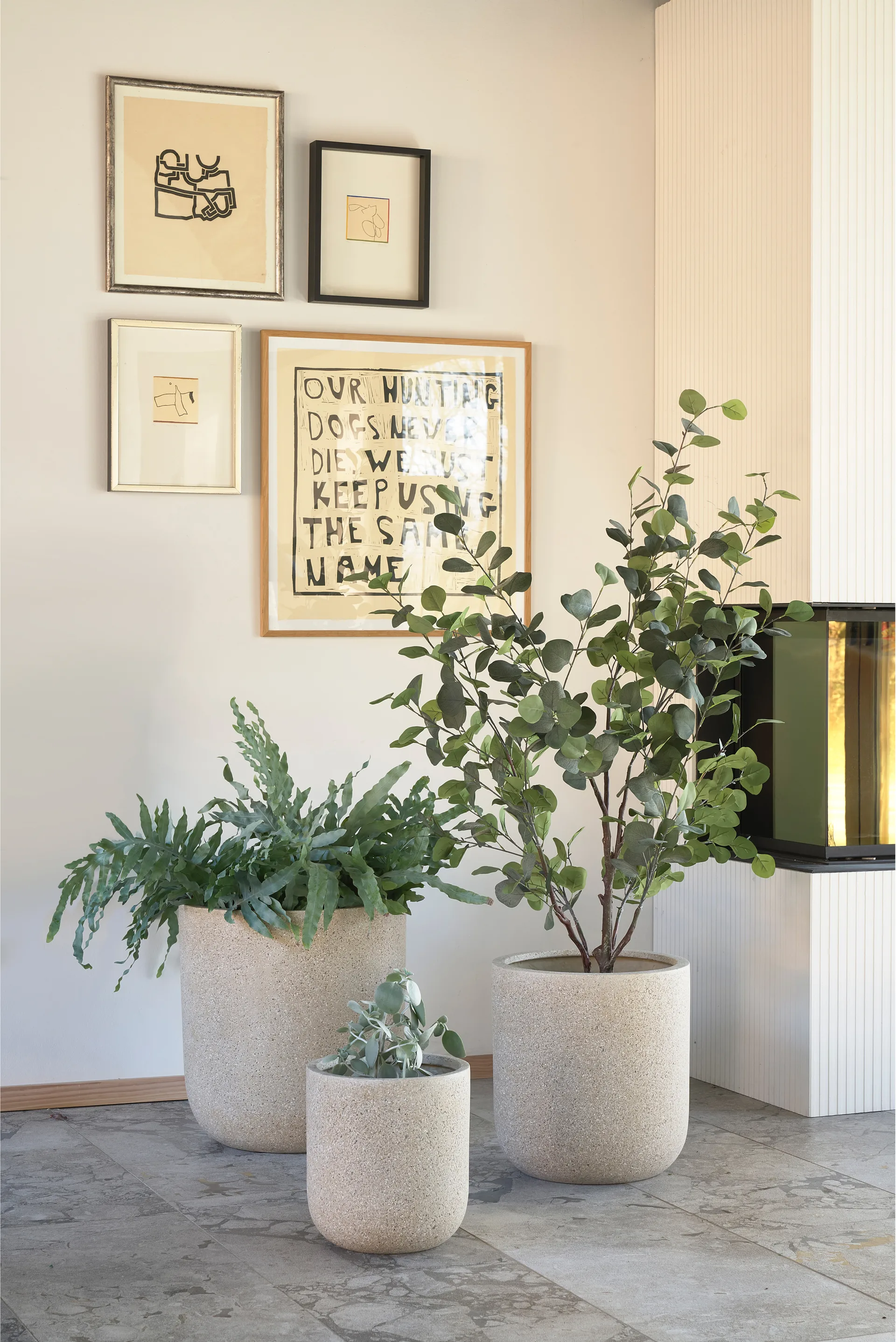 Thum 플라워 팟 네이처 2개 세트, Ø27 cm-Ø37 cm Villa Collection | 빌라 콜렉션