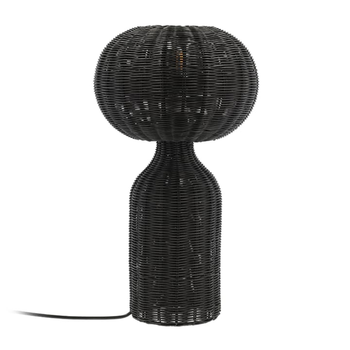 Werna 테이블램프 라탄 Ø30 cm - Black - Villa Collection