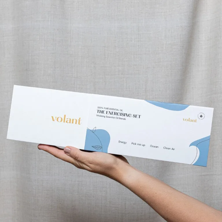 더 에너자이징 세트 에센셜 오일, 4 scents Volant | 볼란트