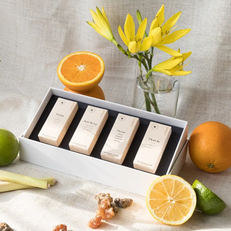 더 에너자이징 세트 에센셜 오일, 4 scents Volant | 볼란트