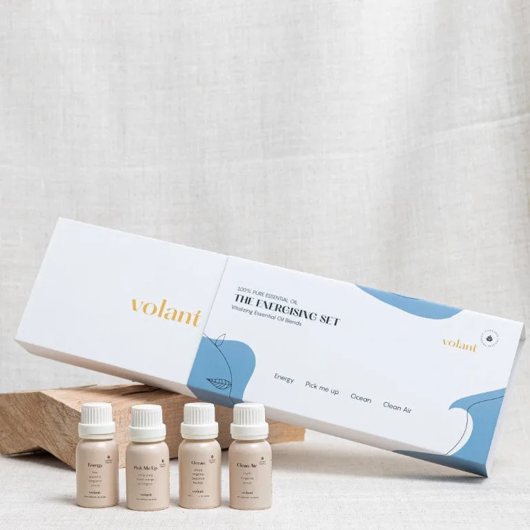 더 에너자이징 세트 에센셜 오일, 4 scents Volant | 볼란트
