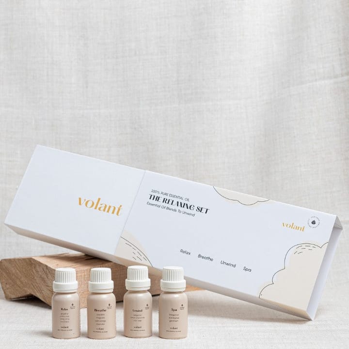 더 릴렉싱 세트 에센셜 오일, 4 scents Volant | 볼란트