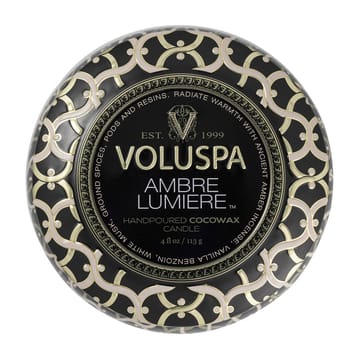 메종 누아 미니 틴 향 25 시간 - Ambre Lumiere - Voluspa | 볼루스파