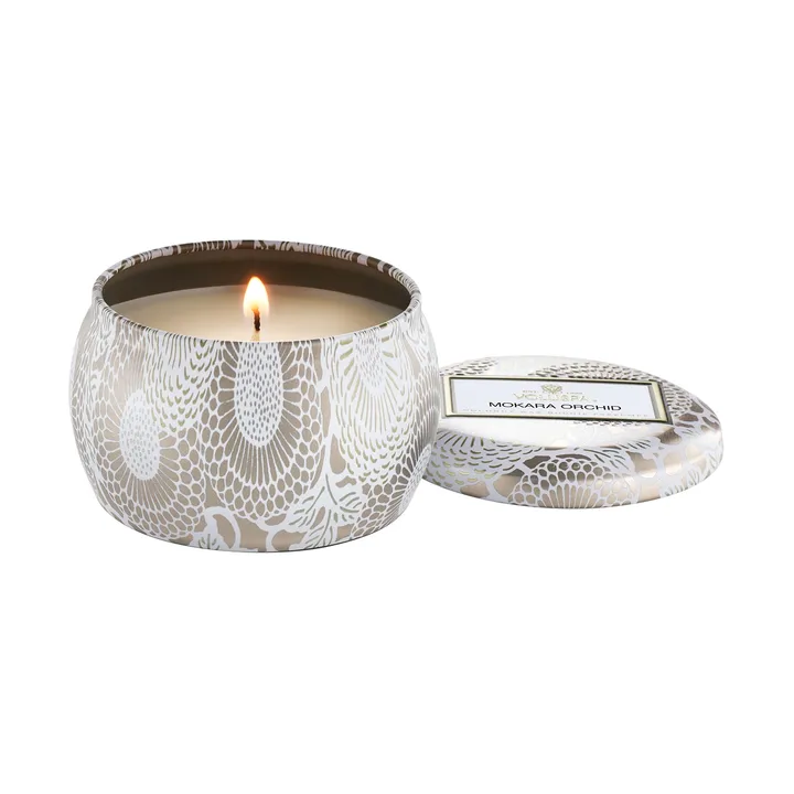 야포니카 미니 틴 향초 25 시간 - Mokara Orchid - Voluspa | 볼루스파