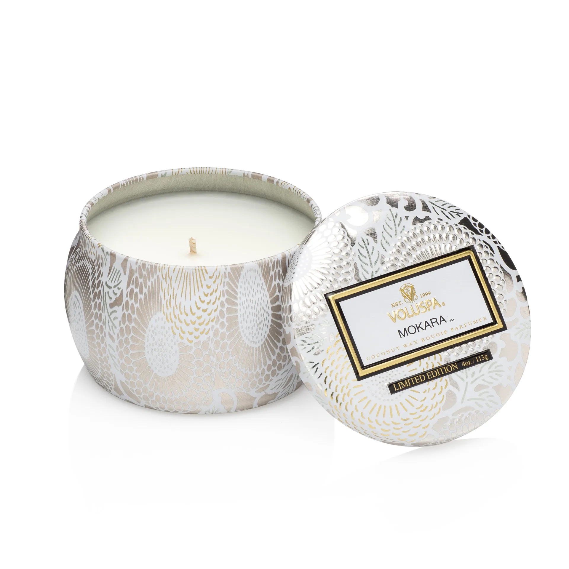 장식용 틴 캔들 25 시간, Mokara Voluspa | 볼루스파