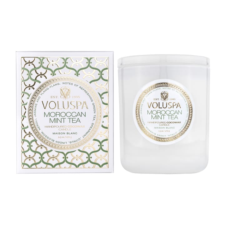 클래식 메종 블랑 향 60 시간 - Moroccan Mint Tea - Voluspa | 볼루스파