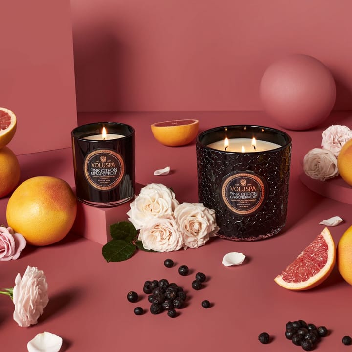 클래식 메종 누아 향 60 시간, Pink Citron Grapefruit Voluspa | 볼루스파