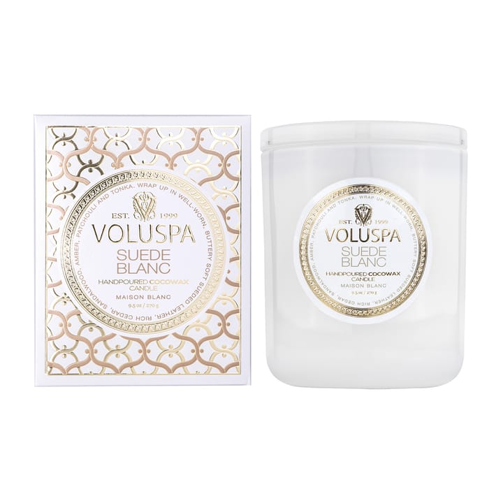 클래식 메종 블랑 향 60 시간 - Suede Blanc - Voluspa | 볼루스파