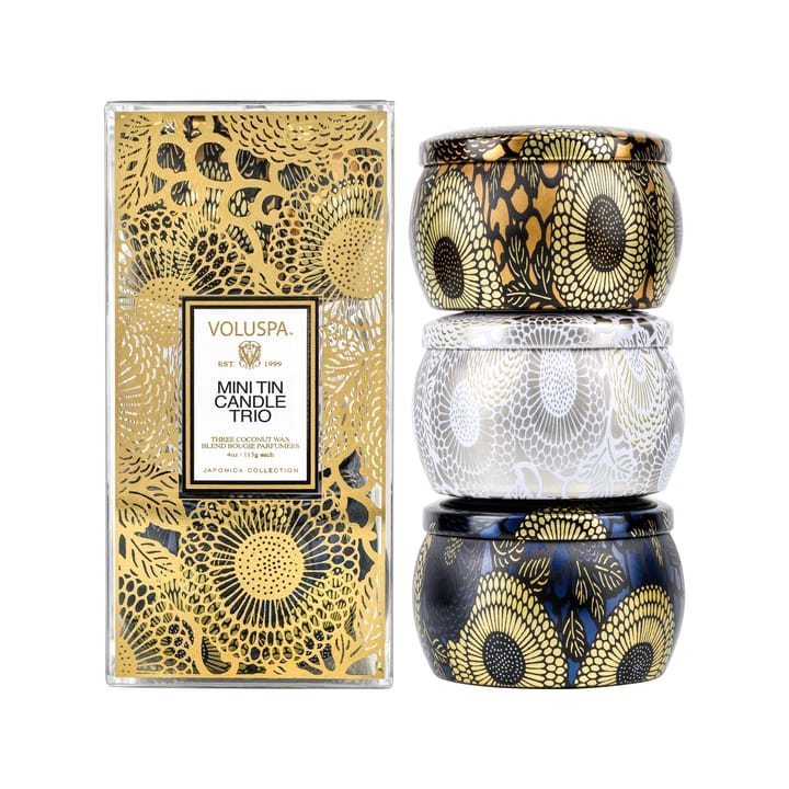 Japonica Mini Tin gift 세트 2020 - 3 pieces - Voluspa | 볼루스파