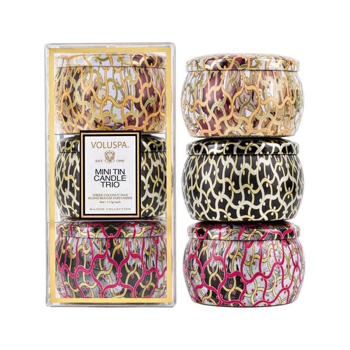 Maison Mini Tin gift 세트 2020 - 3 pieces - Voluspa | 볼루스파