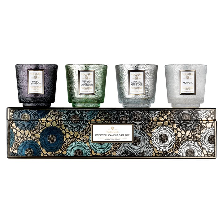 Pedestal gift 세트 - 4 pieces - Voluspa | 볼루스파