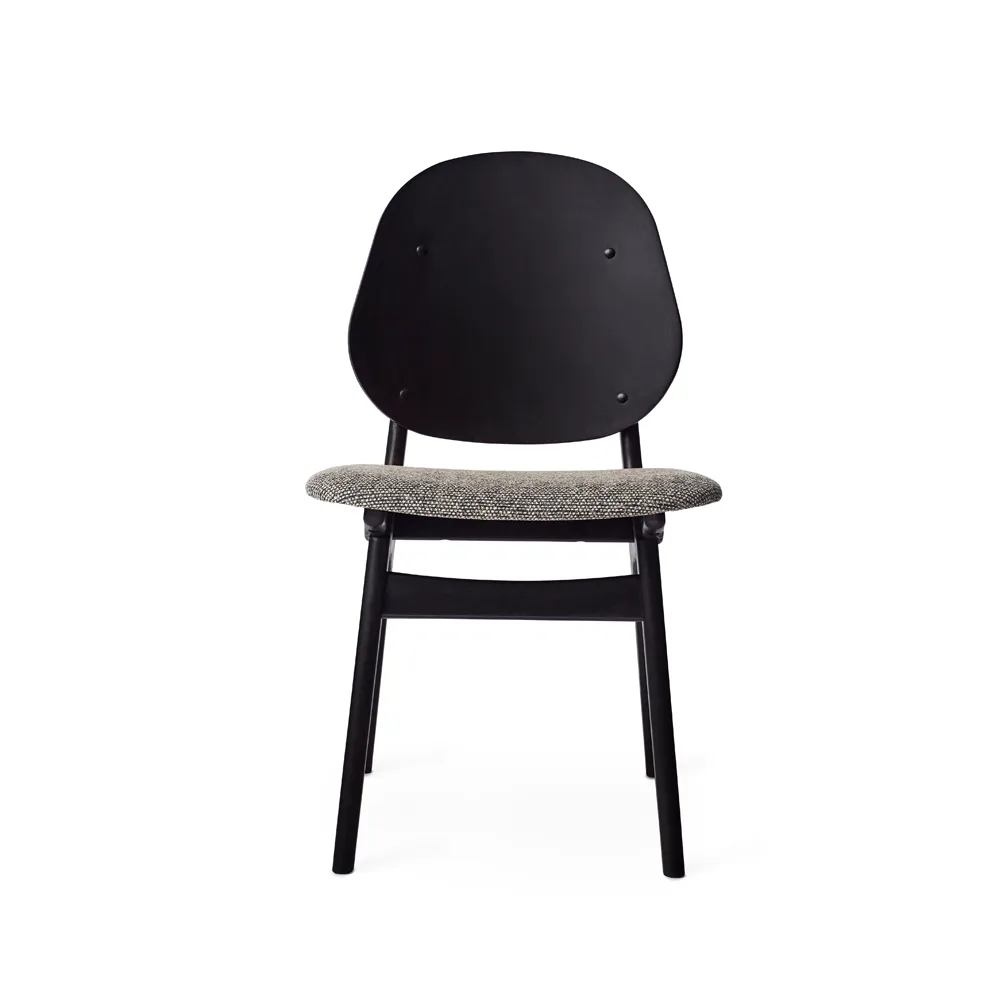 노블 스툴, Fabric graphic sprinkles, black lacquered beech legs Warm Nordic | 웜 노르딕