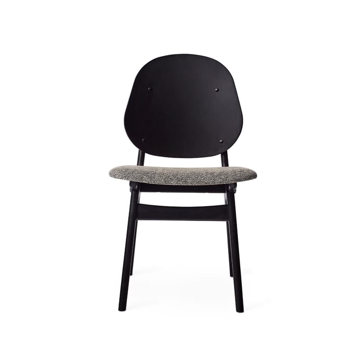 노블 스툴 - Fabric graphic sprinkles, black lacquered beech legs - Warm Nordic | 웜 노르딕