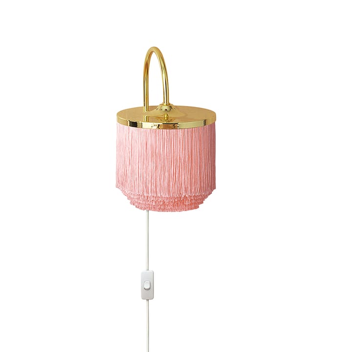 Fringe 벽 조명 - Pale pink, brass plated steel - Warm Nordic | 웜 노르딕