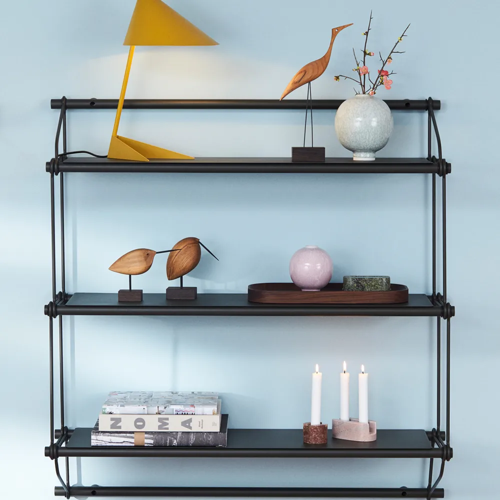 Parade 선반, Oxide red, 3 shelves Warm Nordic | 웜 노르딕