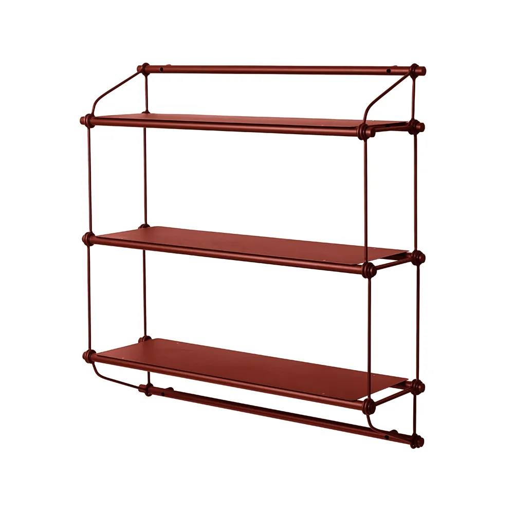 Parade 선반, Oxide red, 3 shelves Warm Nordic | 웜 노르딕