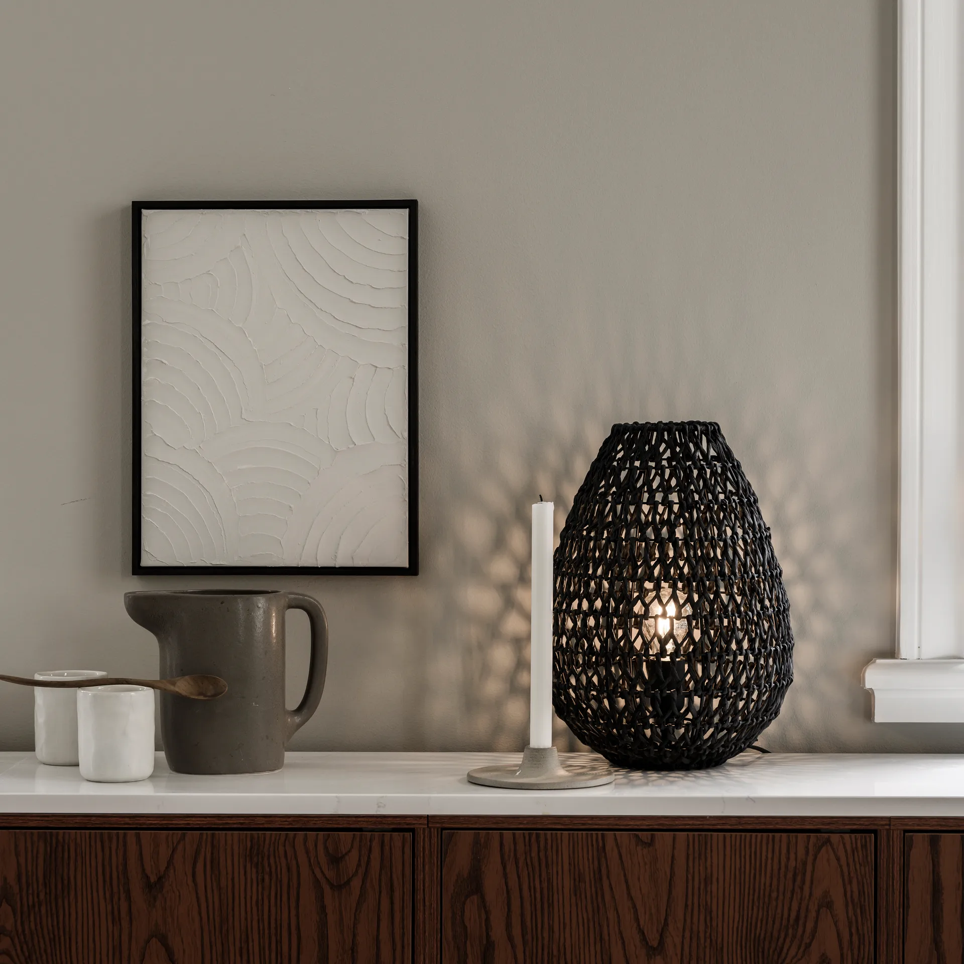 버스터 테이블 조명 Ø27 cm, black Watt & Veke | 와트앤베케