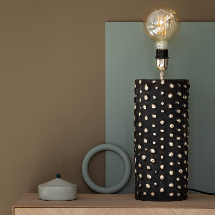 페기 테이블용 조명 베이스 28 cm - Black-silver - Watt & Veke | 와트앤베케