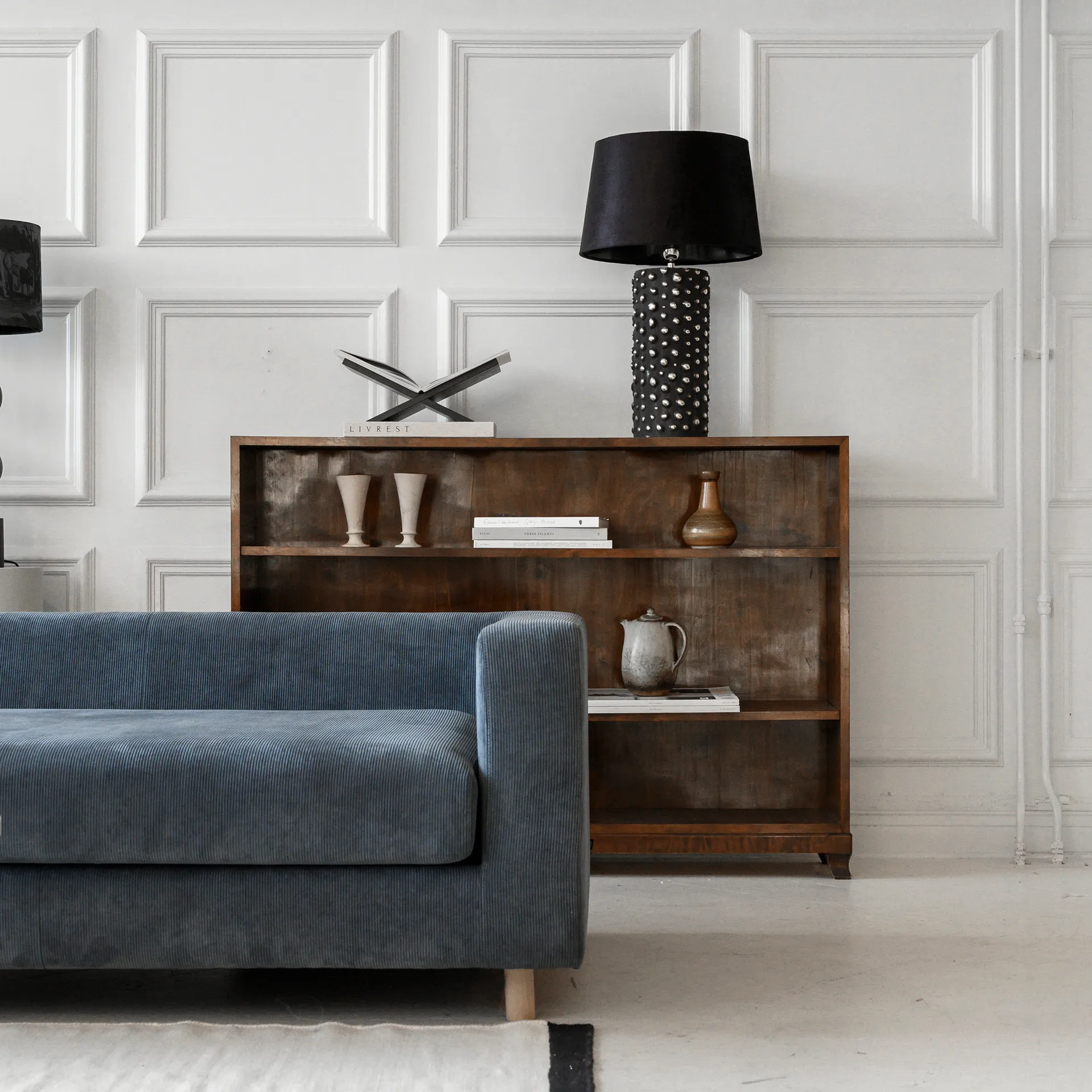 페기 테이블용 조명 베이스 28 cm, Black-silver Watt & Veke | 와트앤베케