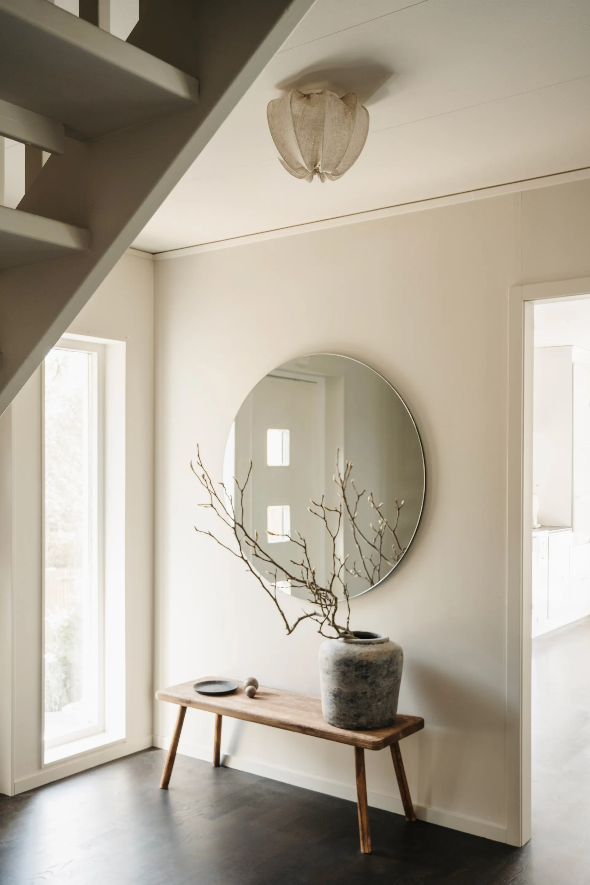 안나 실링 라이트 미니 Ø30 cm, Natural linen Watt & Veke | 와트앤베케