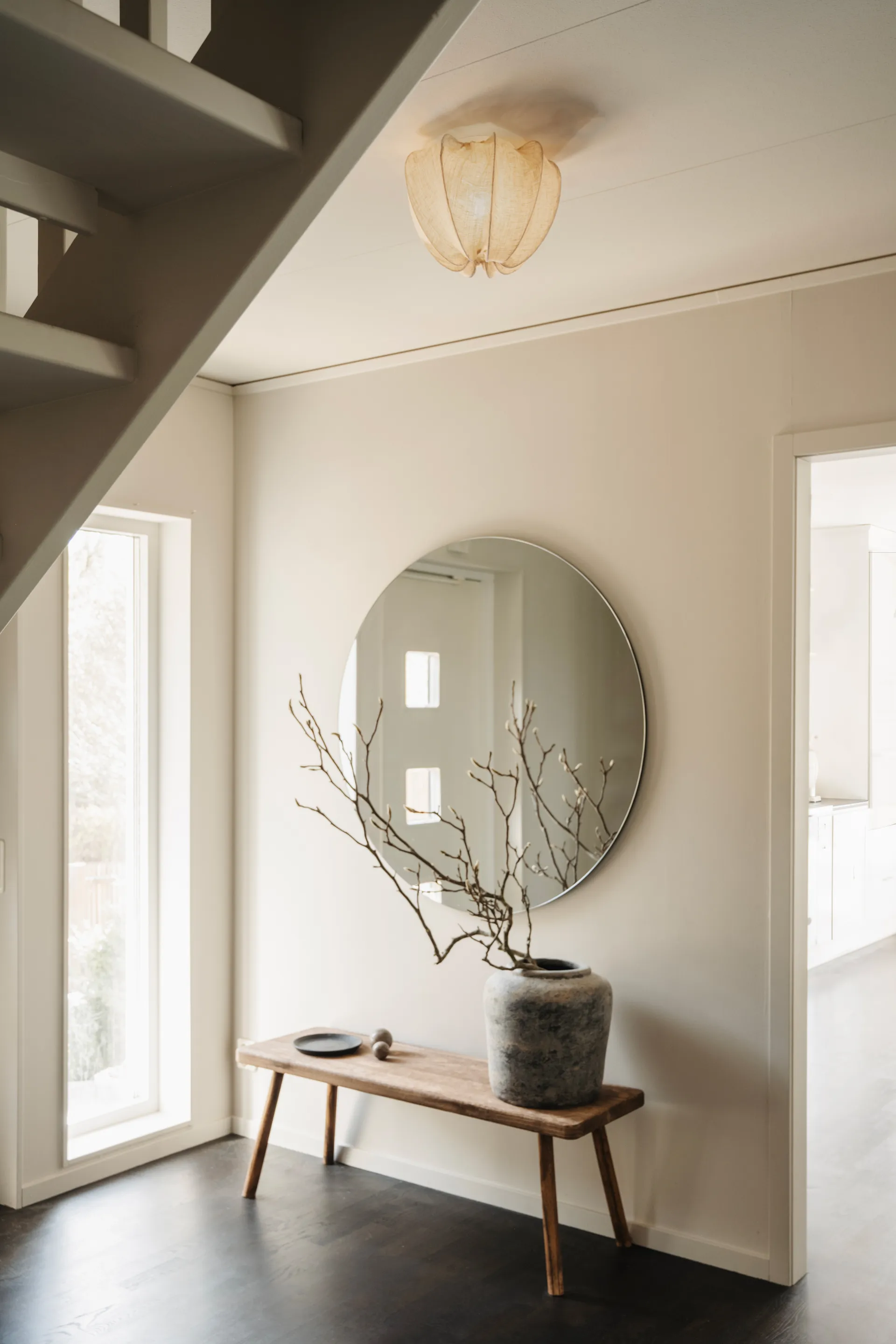 안나 실링 라이트 미니 Ø30 cm, Natural linen Watt & Veke | 와트앤베케