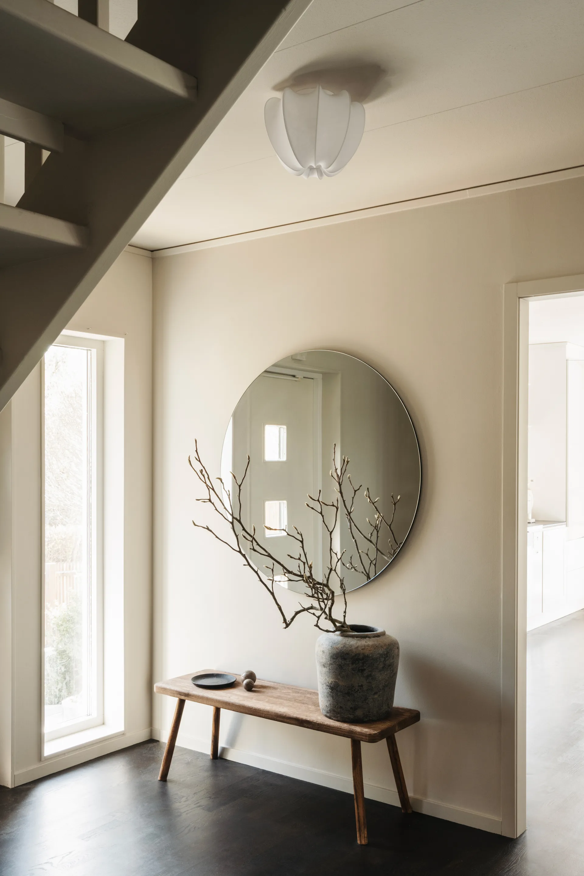 안나 실링 라이트 미니 Ø30 cm, White cotton Watt & Veke | 와트앤베케