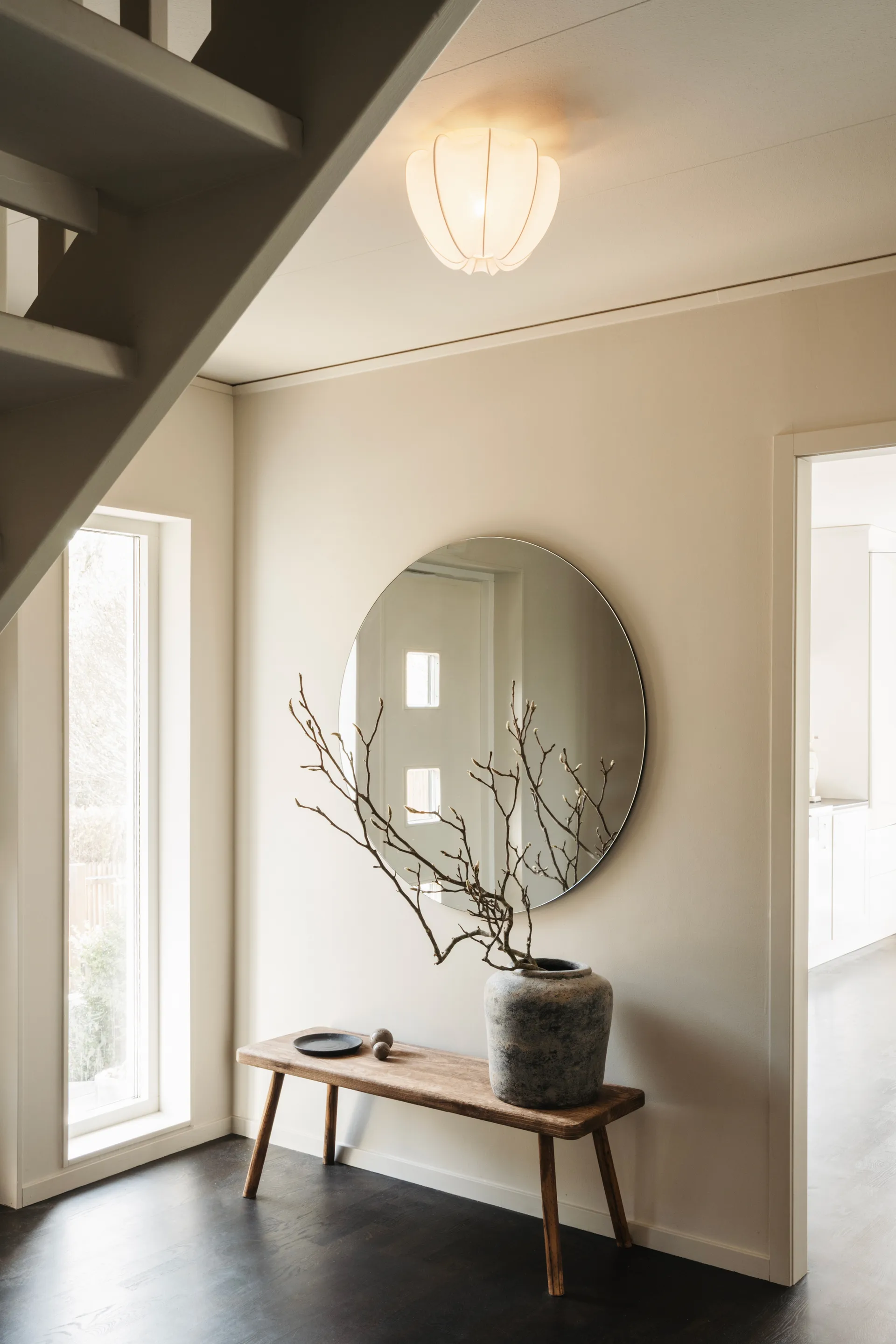 안나 실링 라이트 미니 Ø30 cm, White cotton Watt & Veke | 와트앤베케