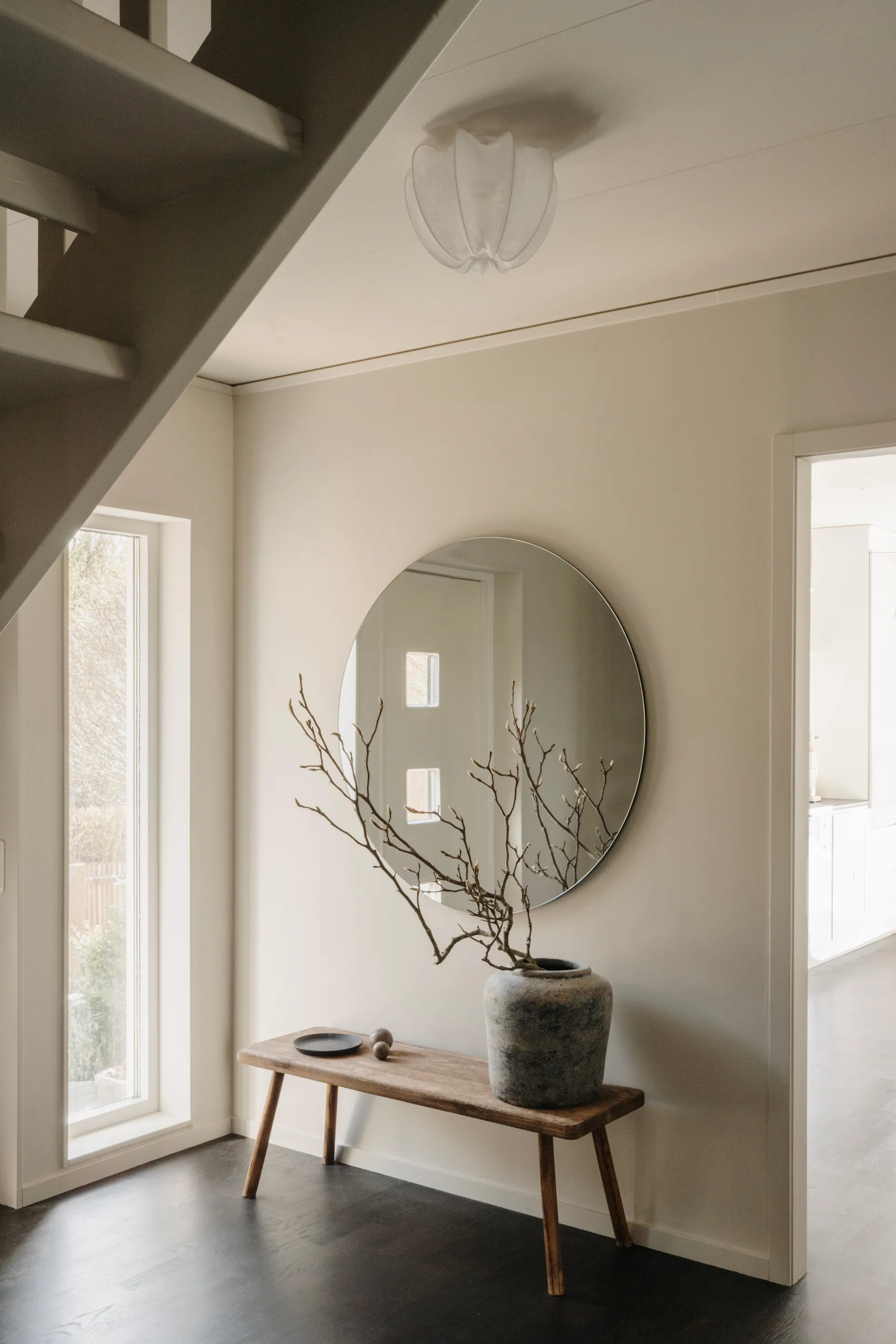 안나 실링 라이트 미니 Ø30 cm, White linen Watt & Veke | 와트앤베케