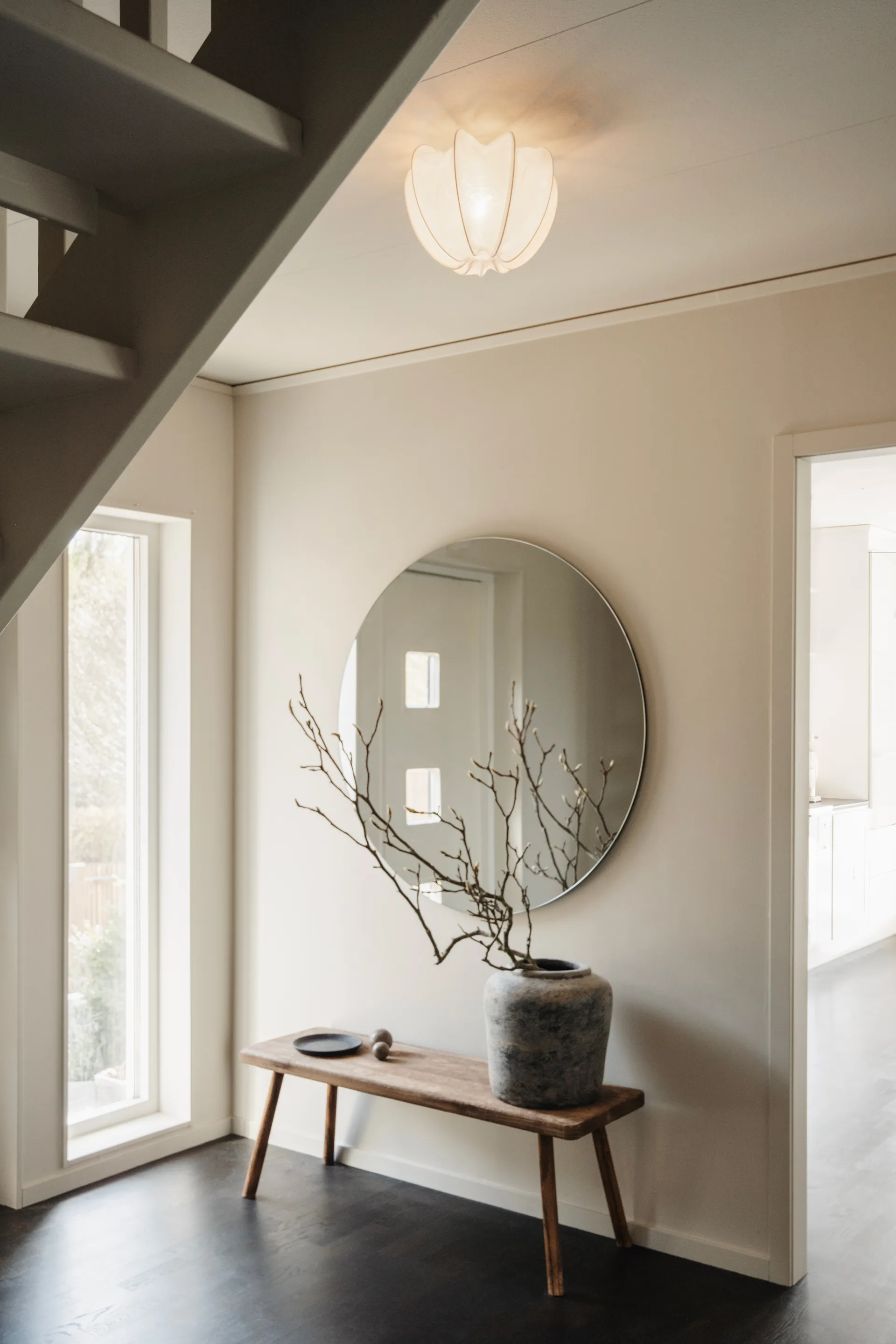 안나 실링 라이트 미니 Ø30 cm, White linen Watt & Veke | 와트앤베케