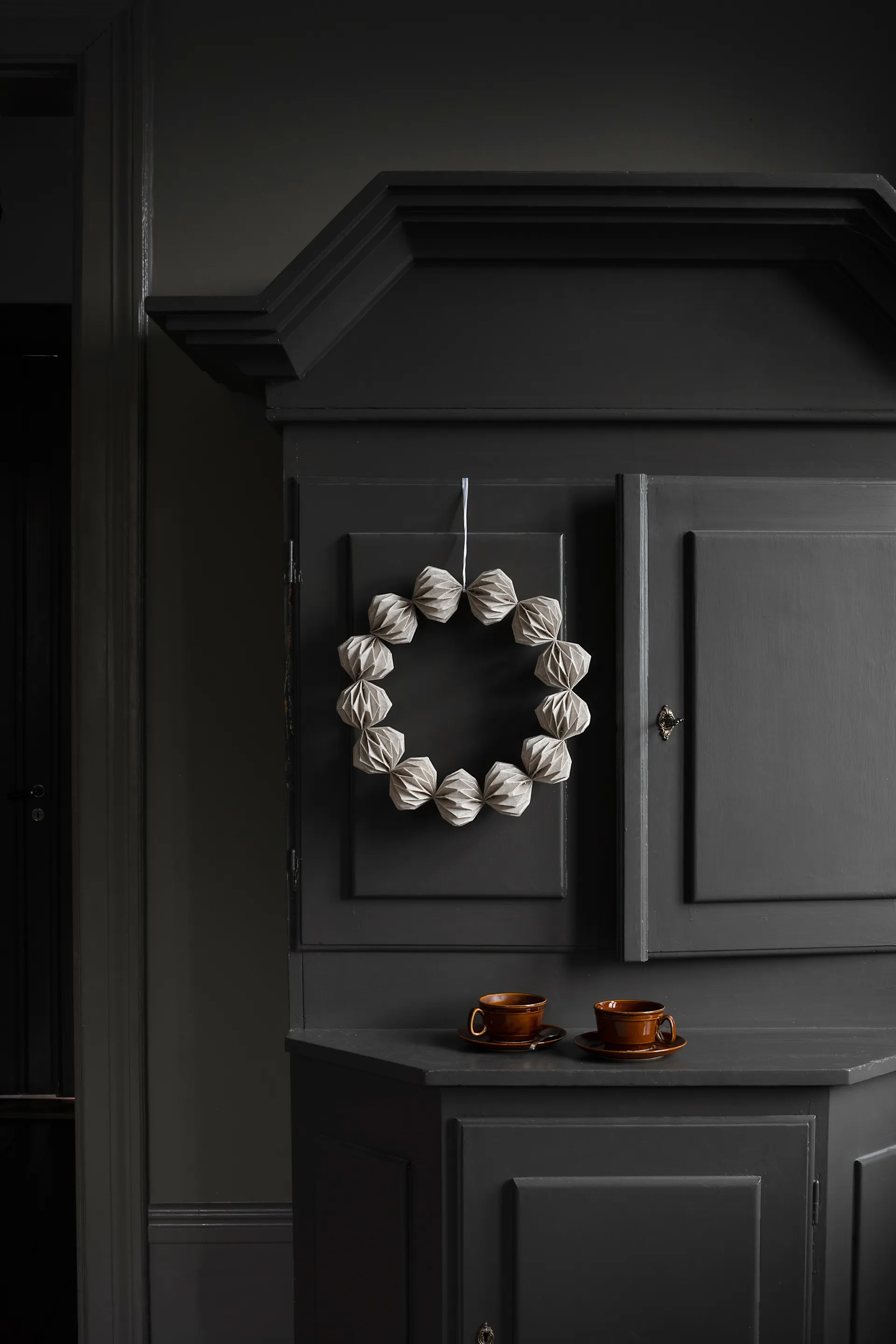 린 리스 Ø40 cm, Natural Watt & Veke | 와트앤베케