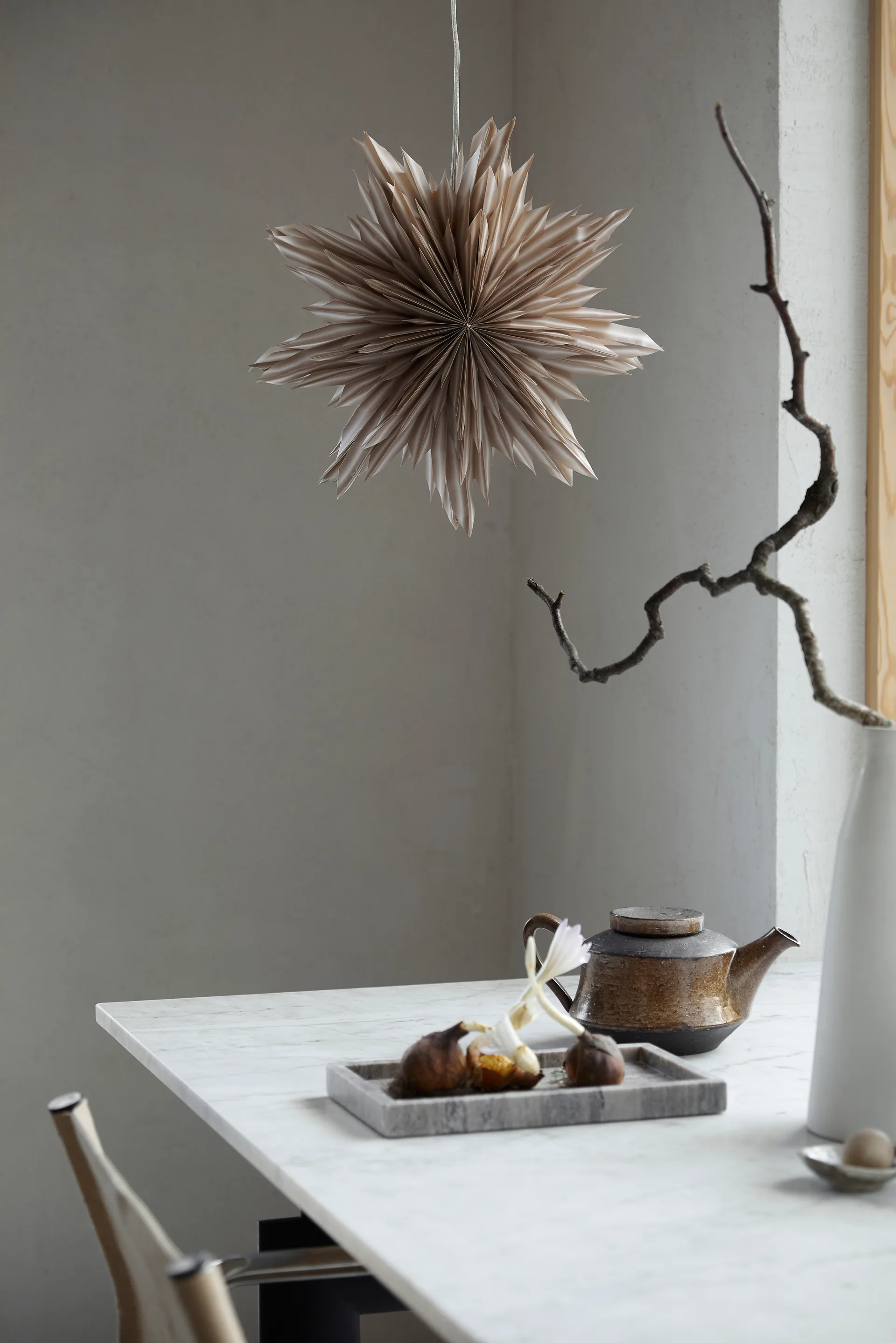 헬레나 대림절 별 전등갓 Ø44 cm, Beige Watt & Veke | 와트앤베케