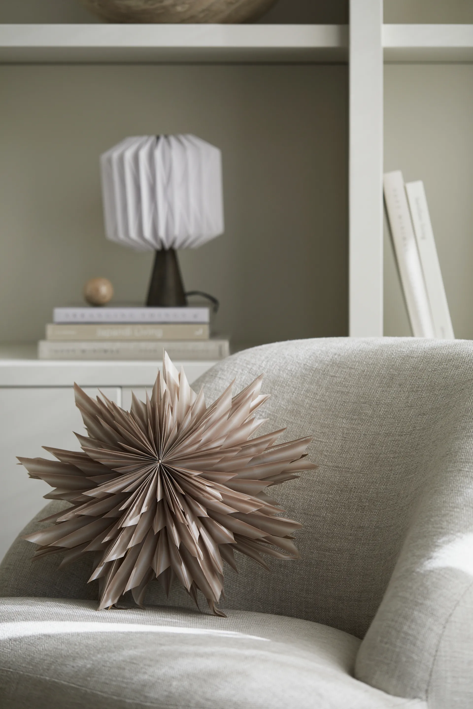 헬레나 대림절 별 전등갓 Ø44 cm, Beige Watt & Veke | 와트앤베케