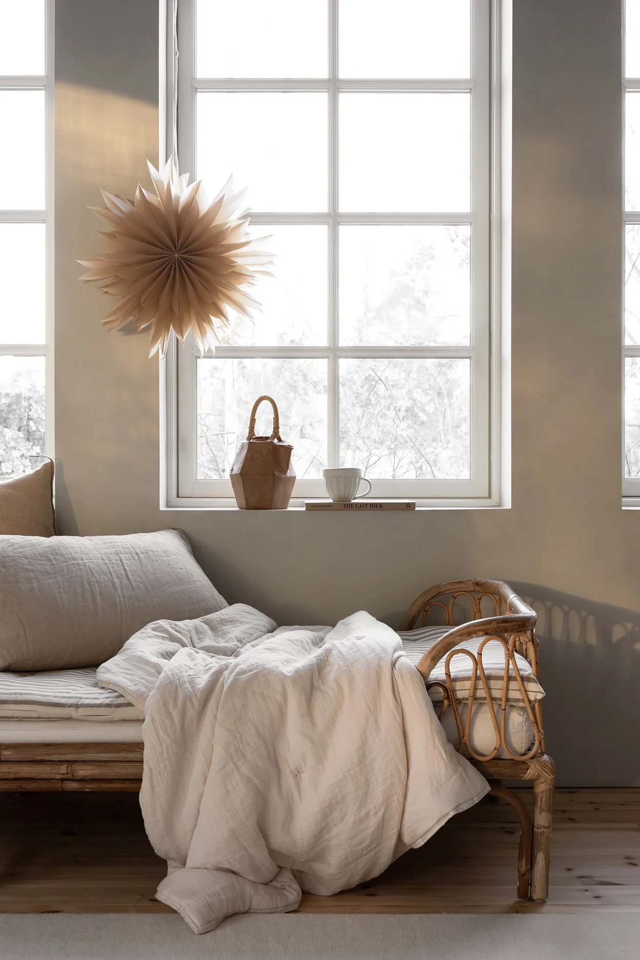 아테나 대림절 별 전등갓 Ø50 cm, Beige Watt & Veke | 와트앤베케