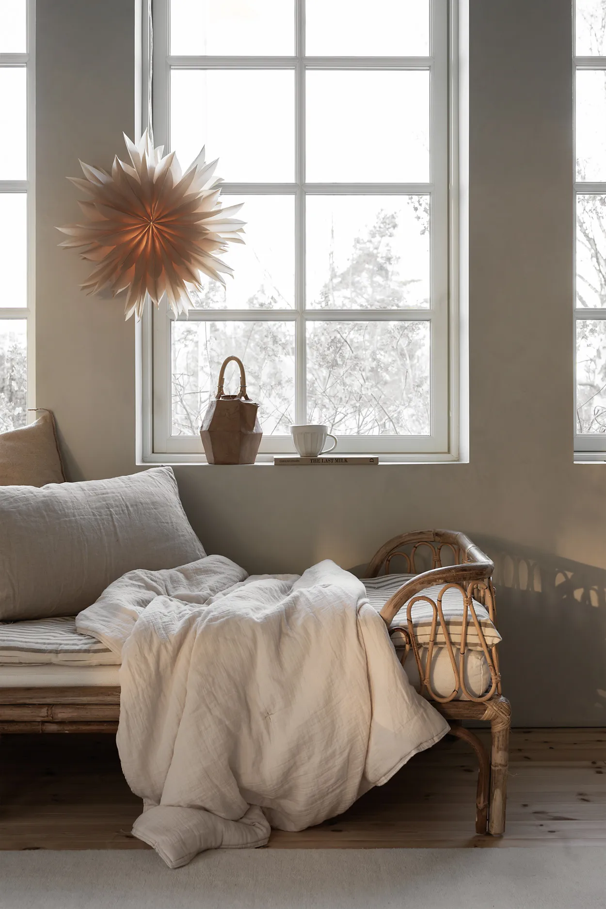 아테나 대림절 별 전등갓 Ø50 cm, Beige Watt & Veke | 와트앤베케