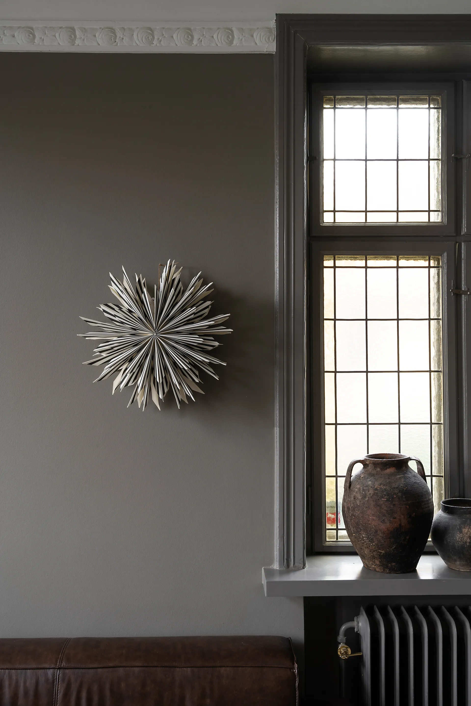 레아 대림절 별 전등갓 Ø50 cm, Black-white Watt & Veke | 와트앤베케