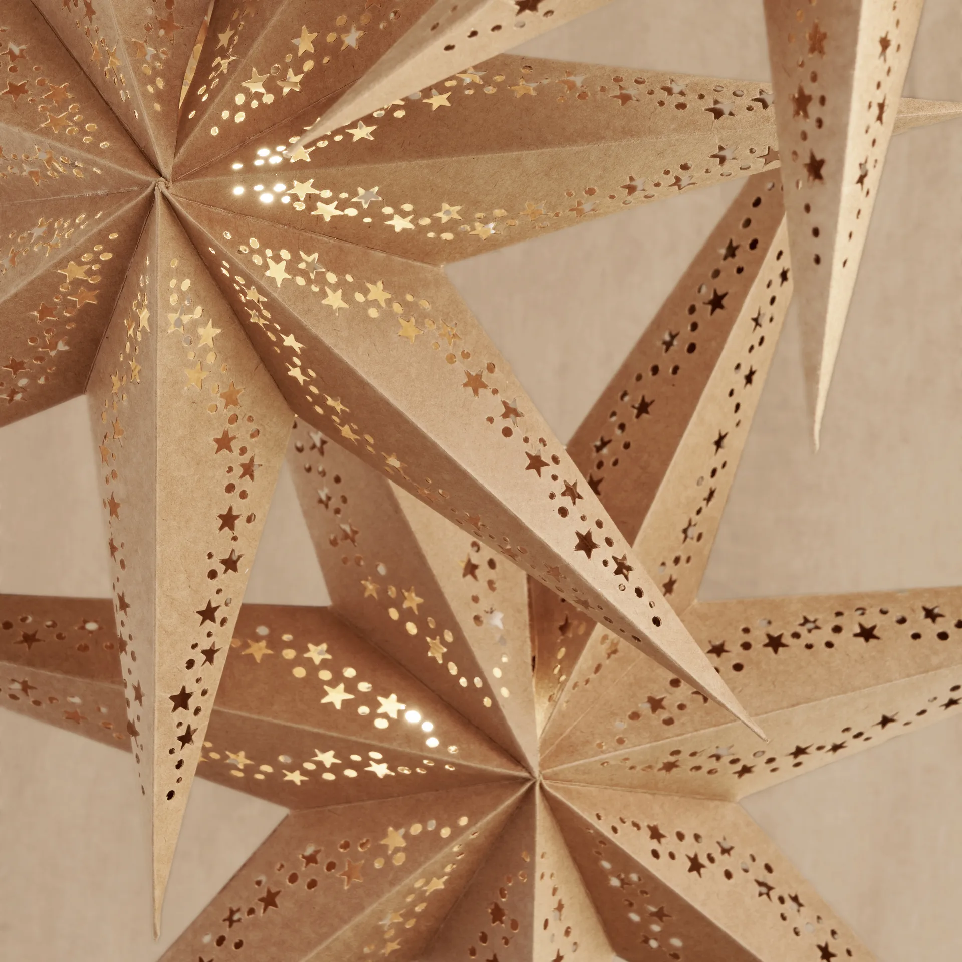 빈터가탄 대림절 별 전등갓 60 cm, nature Watt & Veke | 와트앤베케