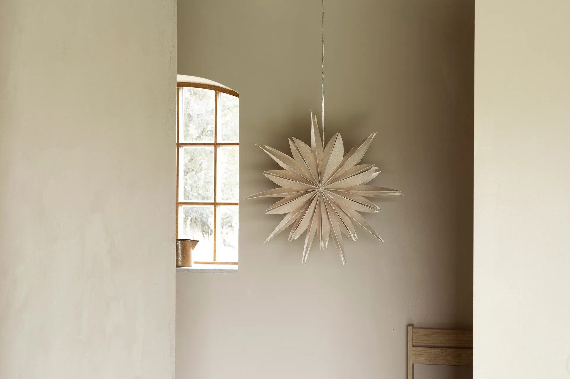 피오나 대림절 별 전등갓 Ø65 cm, Natural Watt & Veke | 와트앤베케