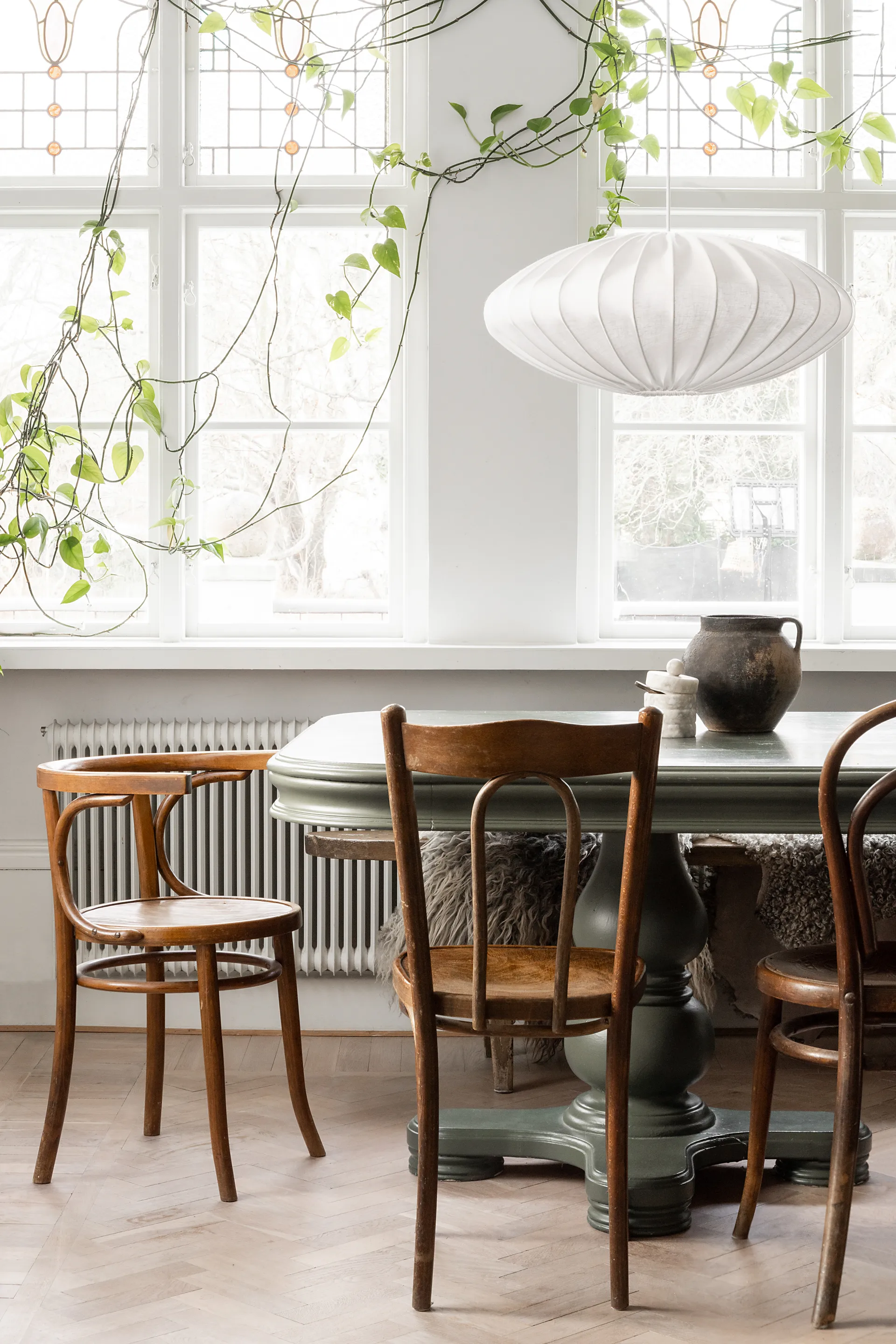 엘립스 전등갓 65 cm 리넨, White Watt & Veke | 와트앤베케