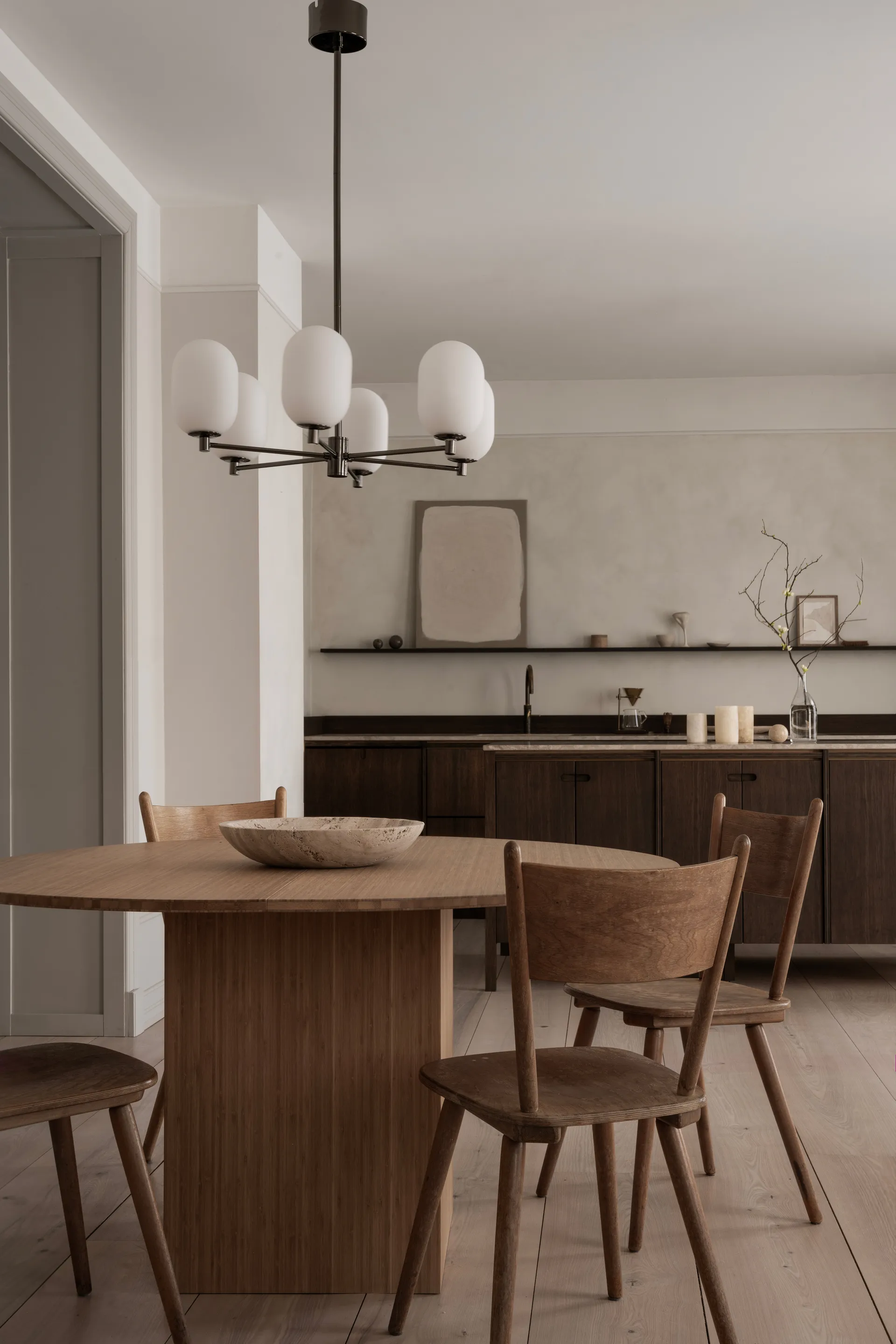 누르 샹들리에 Ø65 cm, White Watt & Veke | 와트앤베케