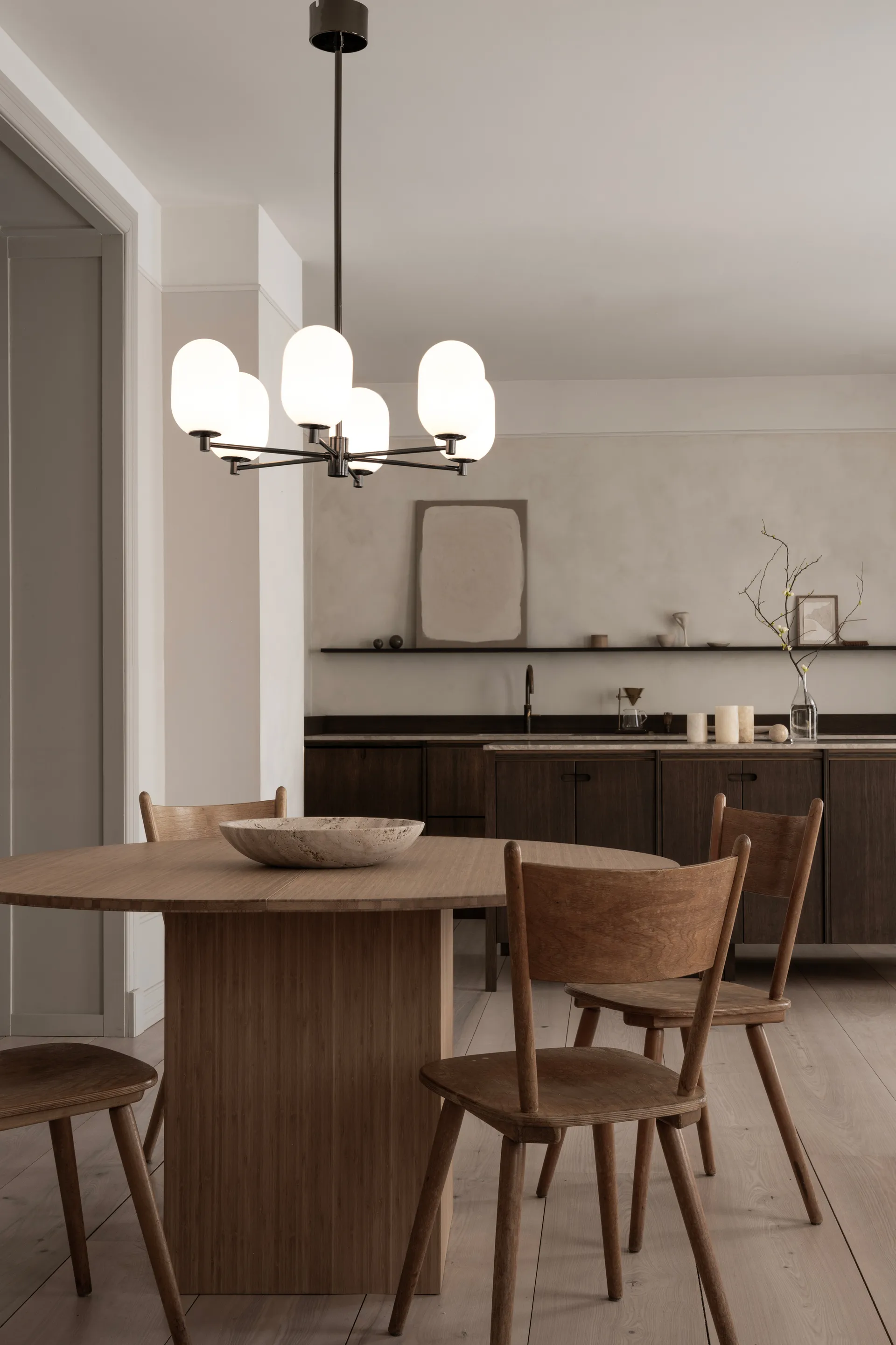 누르 샹들리에 Ø65 cm, White Watt & Veke | 와트앤베케