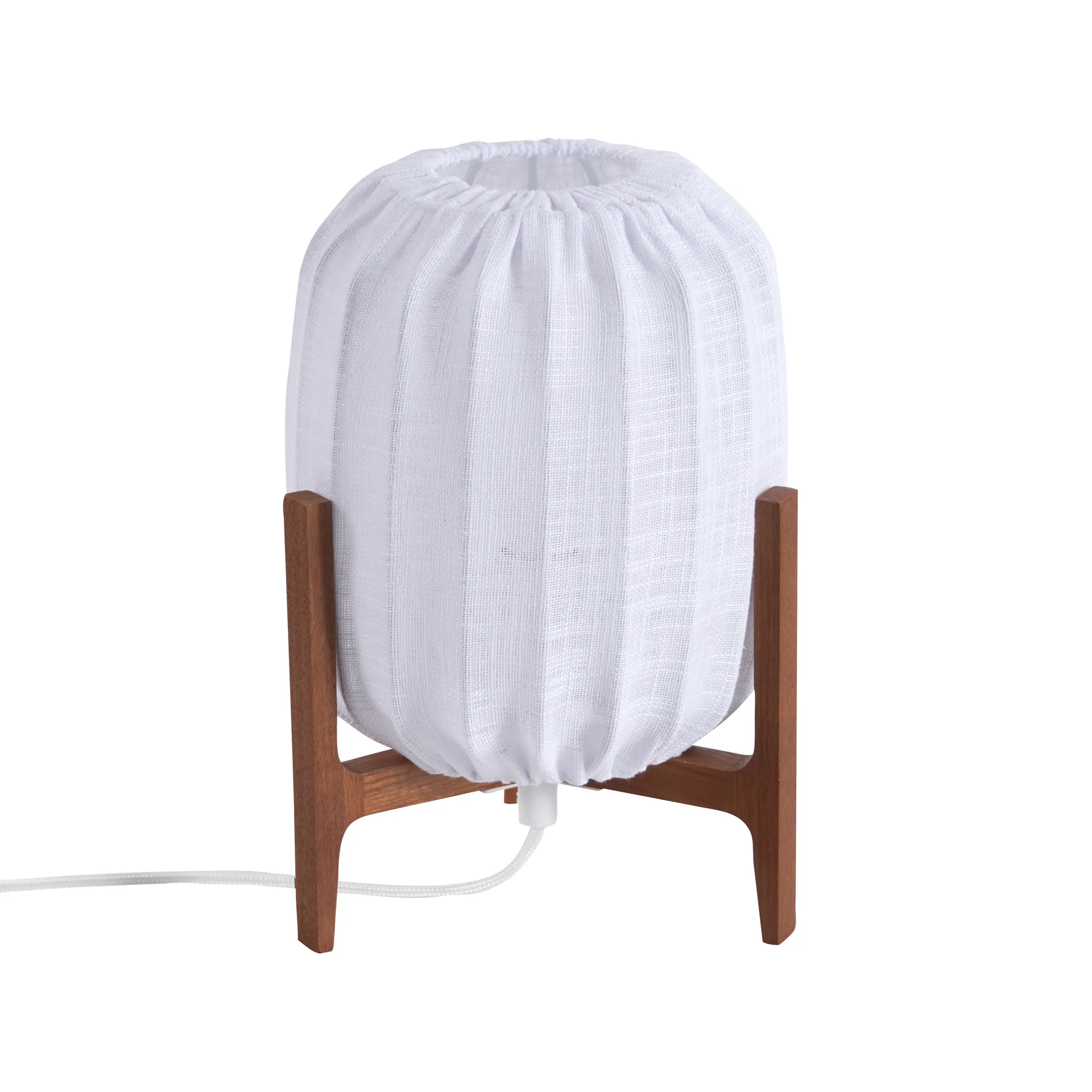 프리즈마 테이블 조명, Dark ash-White, Mini Ø16x24.3 cm Watt & Veke | 와트앤베케