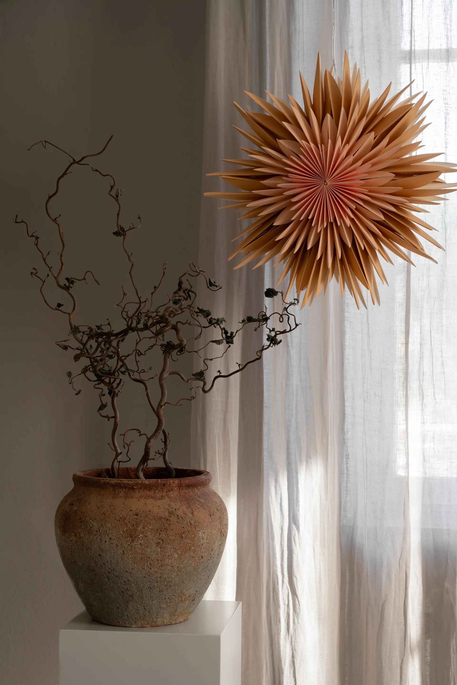 Maja 대림절 별 Ø50 cm, Orange Watt & Veke | 와트앤베케