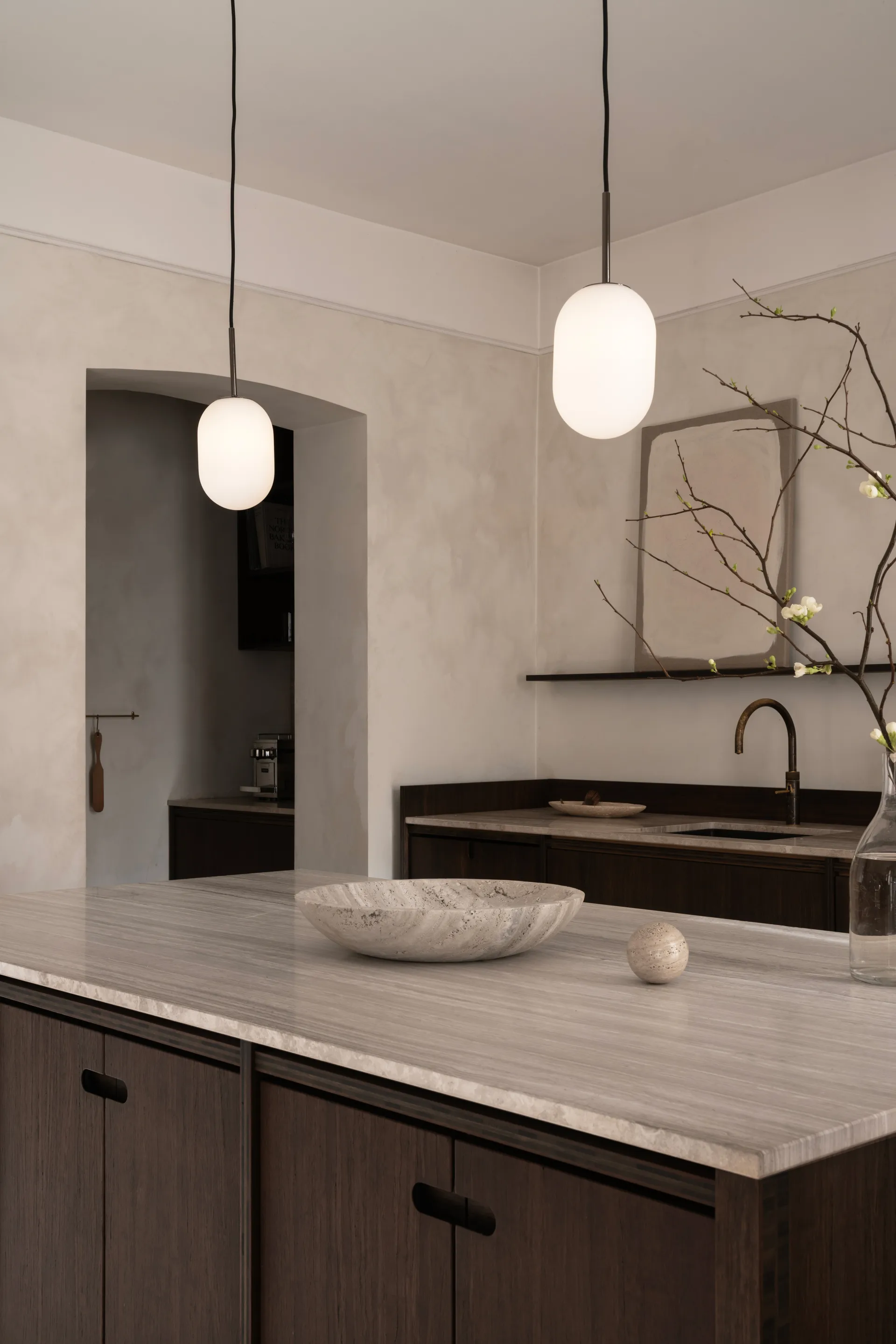 누르 펜던트 S Ø12 cm, White Watt & Veke | 와트앤베케