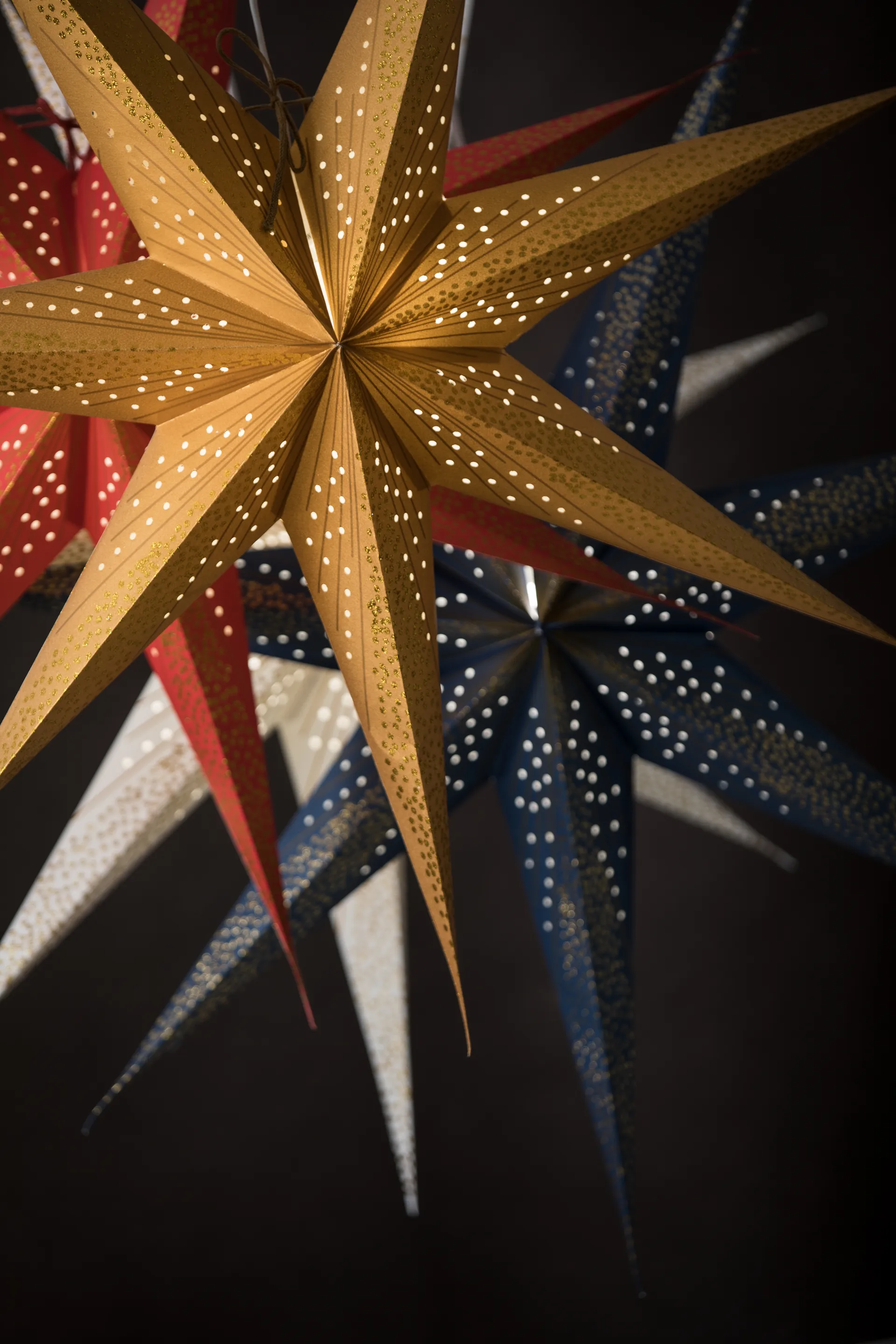 스키나 크리스마스 별, white-silver Watt & Veke | 와트앤베케